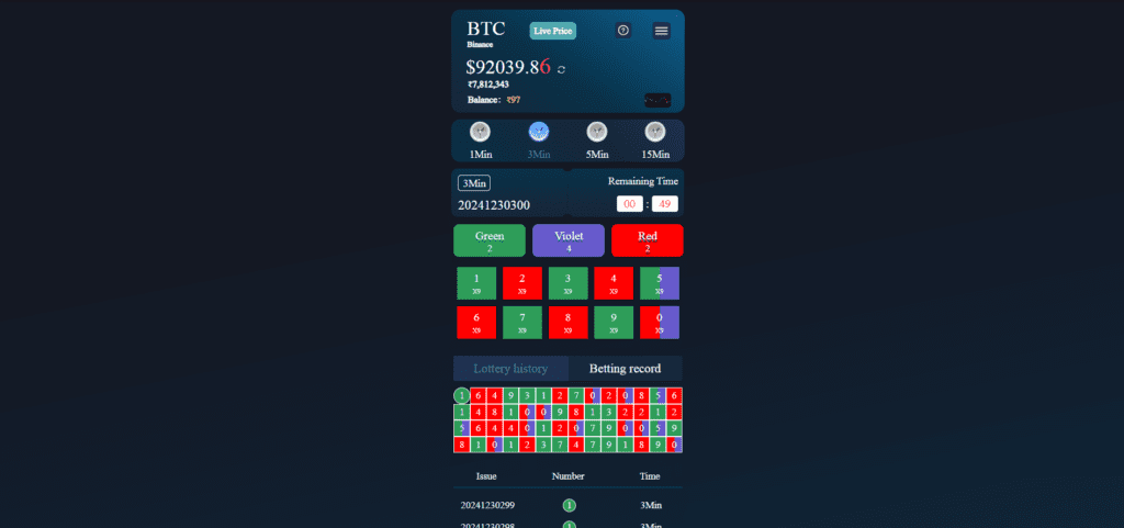 LottoBit Game registration and gameplay instructions for winning big in global lottery games.