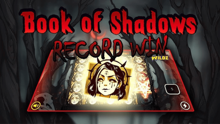 "Book of Shadows Slot by Nolimit City – A dark and eerie slot game with customizable features and big win potential."