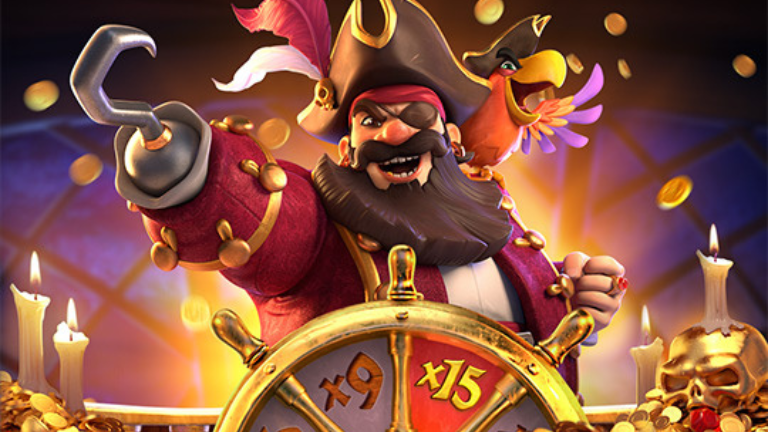 Free spins feature with cascading reels and high multipliers in Captain's Bounty.