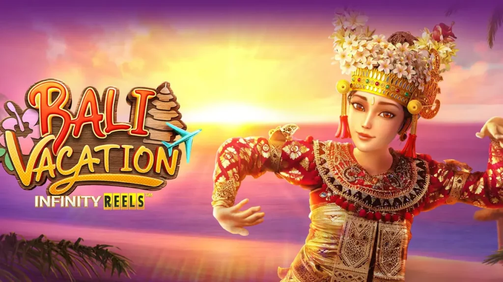 Cascading reels and tropical-themed symbols in Bali Vacation PG Soft Slot.