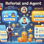 Referral and Agent Bonuses in Bounty Game